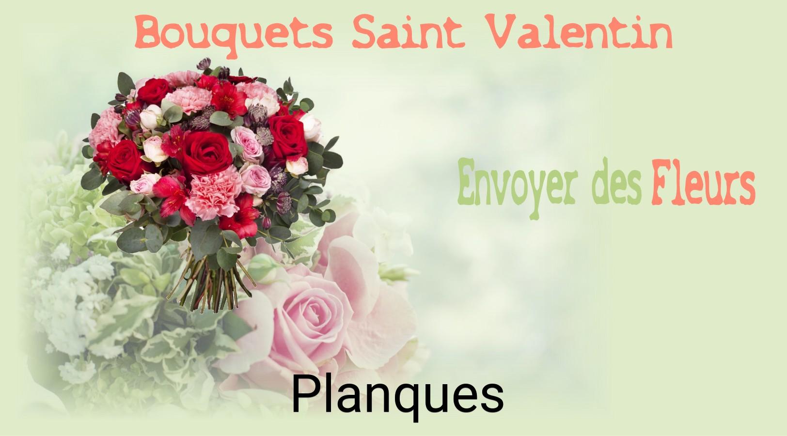 Roses de Saint-Valentin livrées à Planques
